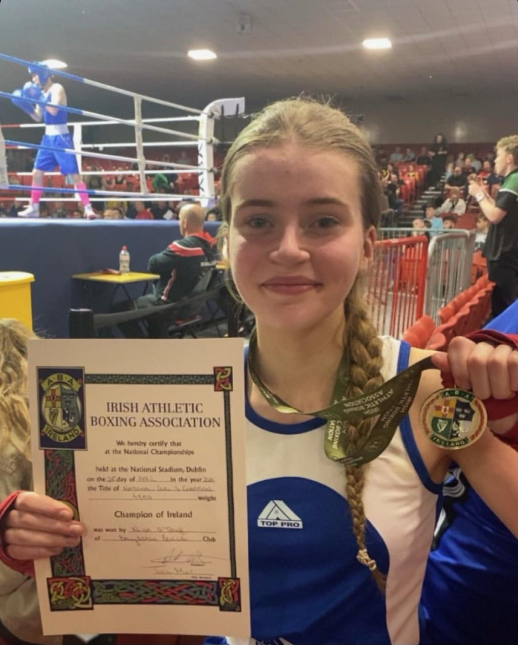 2nd Year All-Ireland Champion in Boxing