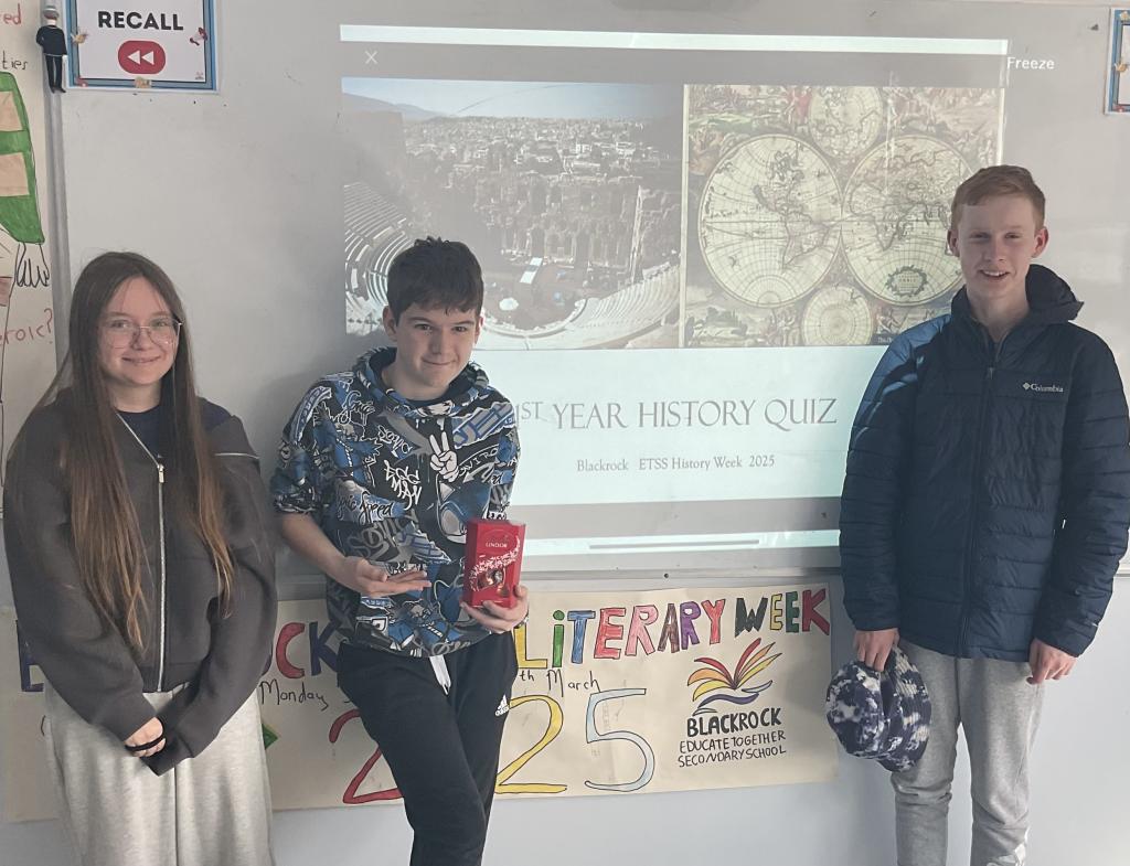 History Week Prize Winners